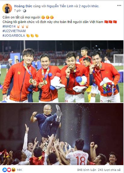 U22 việt nam,sea games 30,u22 việt nam vô địch