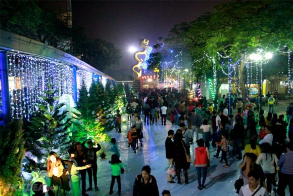 Giáng sinh 2019, địa điểm chơi giáng sinh ở Hà Nội, địa điểm chơi giáng sinh ở Sài Gòn