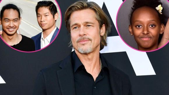 Brad Pitt xa cách với con nuôi,con nuôi của Brad Pitt,con đẻ của Brad Pitt,Brad Pitt,sao Hollywood