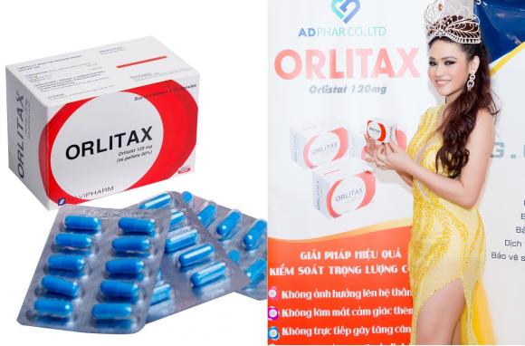 Hoa hậu Hân Nguyễn, Orlitax, giảm cân Orlitax