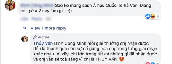 Thuý Vân, Á hậu Thuý Vân, sao Việt