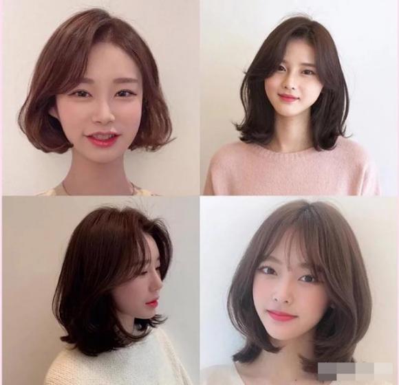 6 kiểu tóc nữ phù hợp cho từng khuôn mặt tròn dài trái xoan
