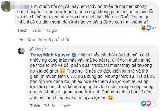 MC Minh Trang, MC Minh Trang sinh 4 con, sao việt 