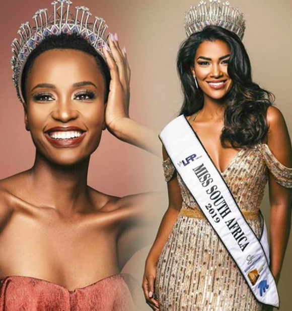 Miss Universe 2019,Olivier,Zozibini Tunzi,Hoa hậu Nam Phi