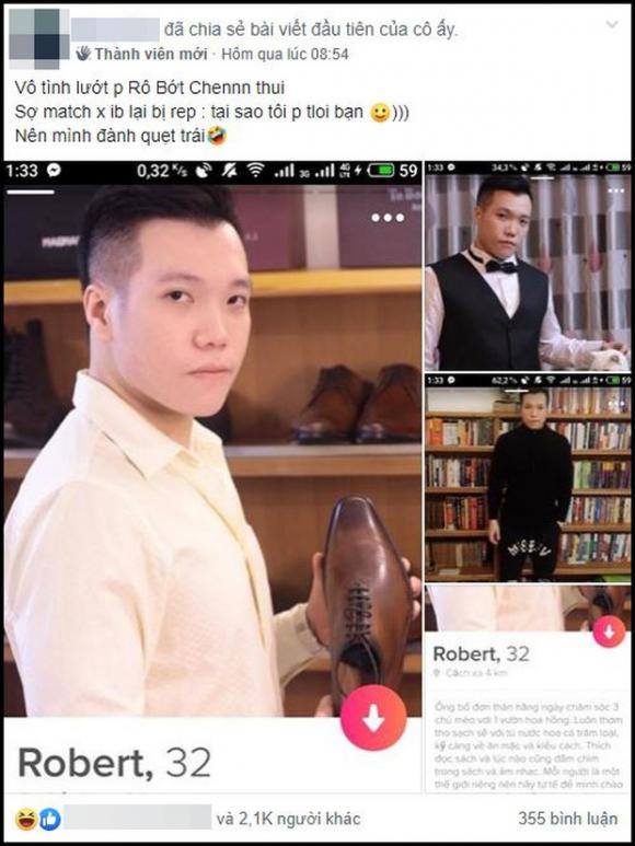 Robert Chen, hẹn hò qua mạng, giới trẻ 