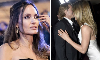 Brad Pitt,Jennifer Aniston,sao Hollywood,Angelina Jolie