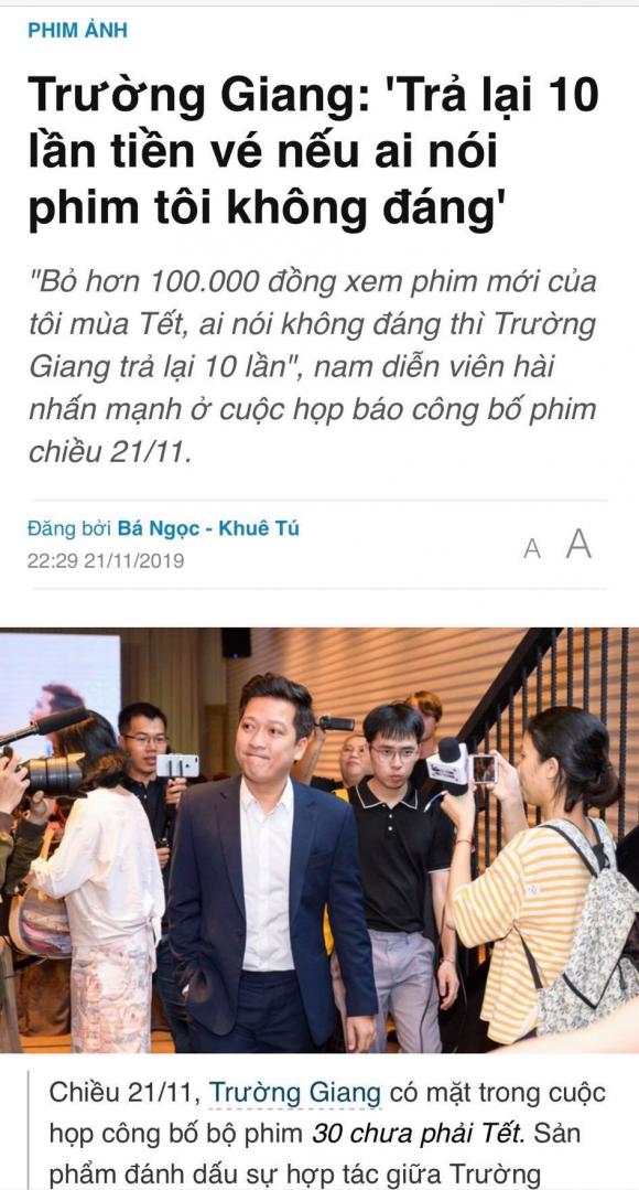 diễn viên Nhã Phương, danh hài Trường Giang, sao Việt