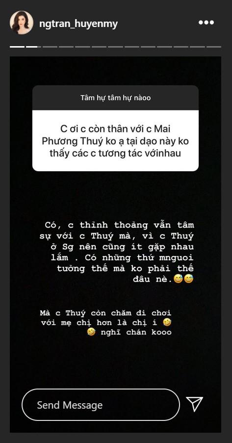 Á hậu Huyền My, Hoa hậu Kỳ Duyên, Hoa hậu Mai Phương Thúy, sao Việt