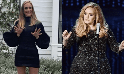 Adele, nhan sắc Adele sau khi giảm cân, ca sĩ Adele