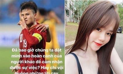 Huỳnh Anh, Quang Hải, bạn gái Quang Hải, cầu thủ bóng đá
