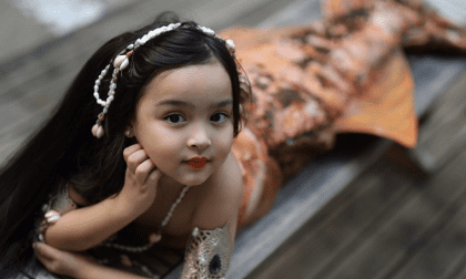 bé Zia,con gái Marian Rivera, mỹ nhân đẹp nhất philippines