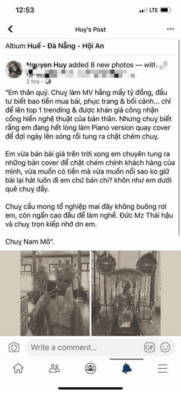 ca sĩ Hoà Minzy, sao Việt, Mr. Siro
