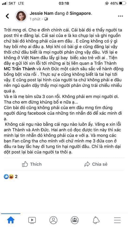 danh hài Trấn Thành, sao Việt, mc trấn thành