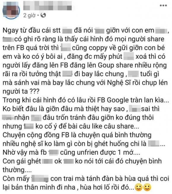 Chủ tài khoản tung ảnh nghệ sĩ hài nổi tiếng sử dụng chất cấm lên tiếng: 'Tôi chỉ là đang giỡn với em gái thôi không có ý bôi nhọ ai'