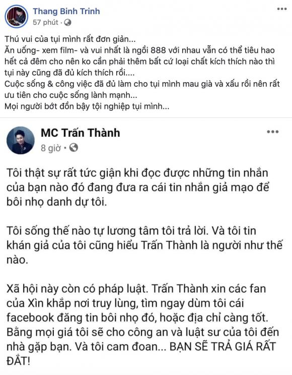 danh hài Trấn Thành, ca sĩ Hari Won, sao Việt