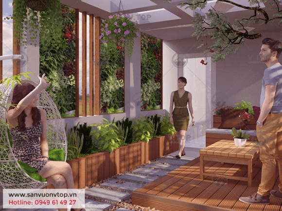 vtop-116-1-ngoisaovn-w580-h435 4 Sân vườn VTOP, Vườn đứng, Không gian nhà