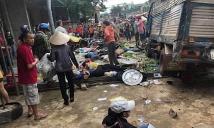 tai nạn giao thông, xế hộp, ô tô tải