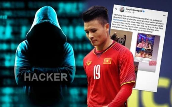 Quang Hải, Quang Hải bị hack Facebook, giới trẻ 