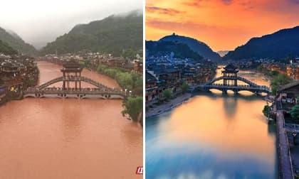 Nước lũ, Trung Quốc, mưa lũ