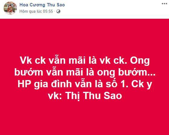 Hoa Cương, Thu Sao, cô dâu 62 tuổi 