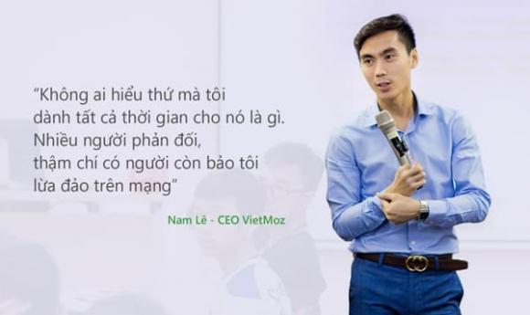 CEO Nam Lê, VietMoz, cộng đồng Digital Marketing, Học SEO