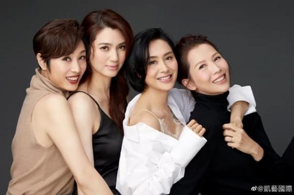 4 mỹ nhân hàng đầu Hong Kong hội ngộ, nhan sắc xinh đẹp ở tuổi trung niên khiến ai cũng trầm trồ