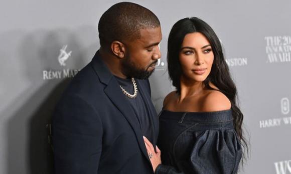 kim kardashian, kanye west, ly hôn, sao hollywood