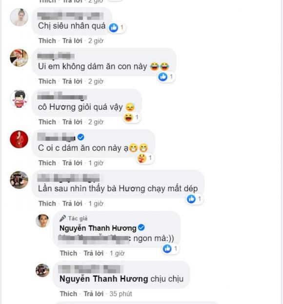 đuông dừa, Thanh Hương, ăn đuông dừa