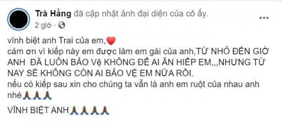 Trà Ngọc Hằng, anh trai Trà Ngọc Hằng, sao Việt
