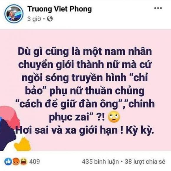 hoa hậu Hương Giang, MC Trương Việt Phong, sao Việt