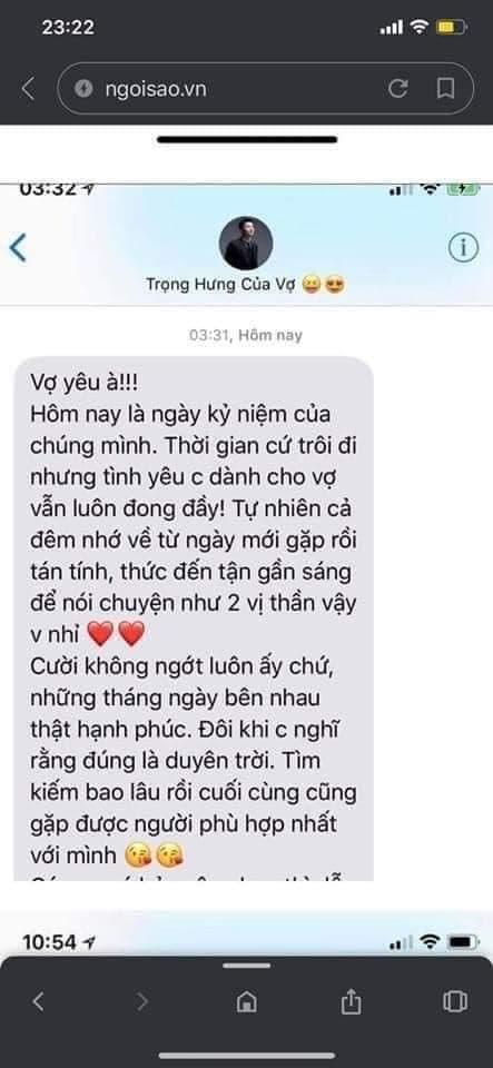 Âu Hà My, chồng Âu Hà My, Trọng Hưng, ngoại tình