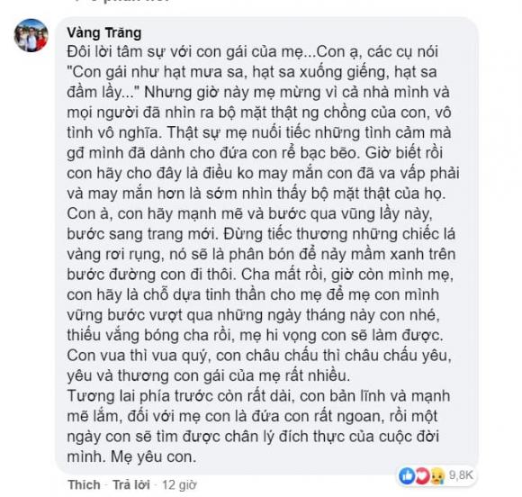 mẹ Âu Hà My, Âu Hà My, chồng Âu Hà My