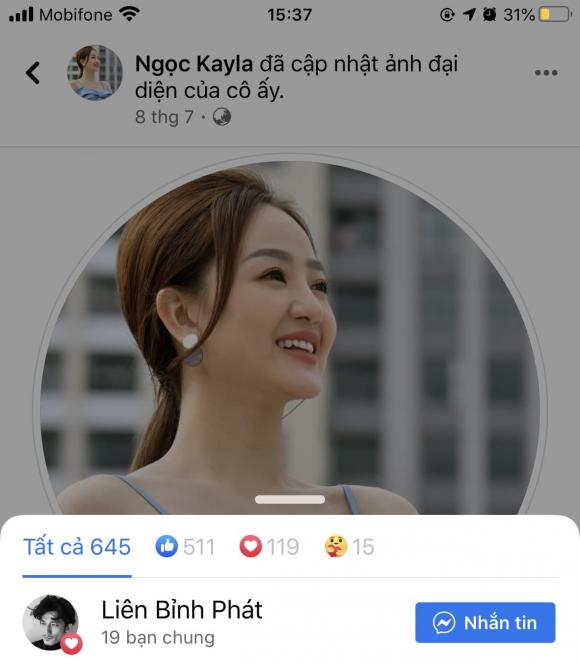 diễn viên Liên Bỉnh Phát, Ngọc Kayla, sao Việt