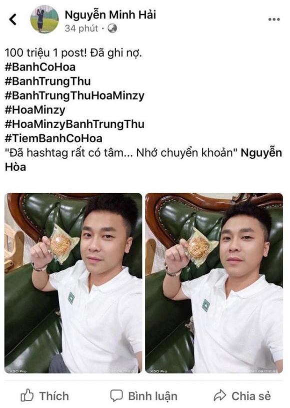 Bạn trai thiếu gia công khai đòi 100 triệu tiền PR từ Hoà Minzy