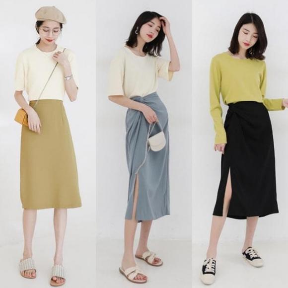 quần áo dệt kim, thời trang thu, mùa thu mặc gì, thời trang, Knitwear + hakama