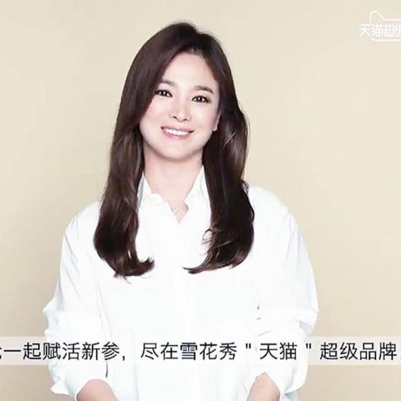 song hye kyo, mặt sưng phù, sao hàn