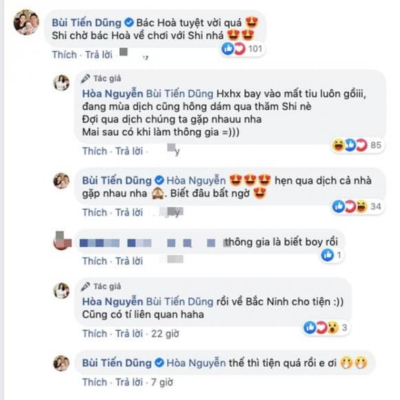 Hòa Minzy, Hòa Minzy có con, sao Việt 
