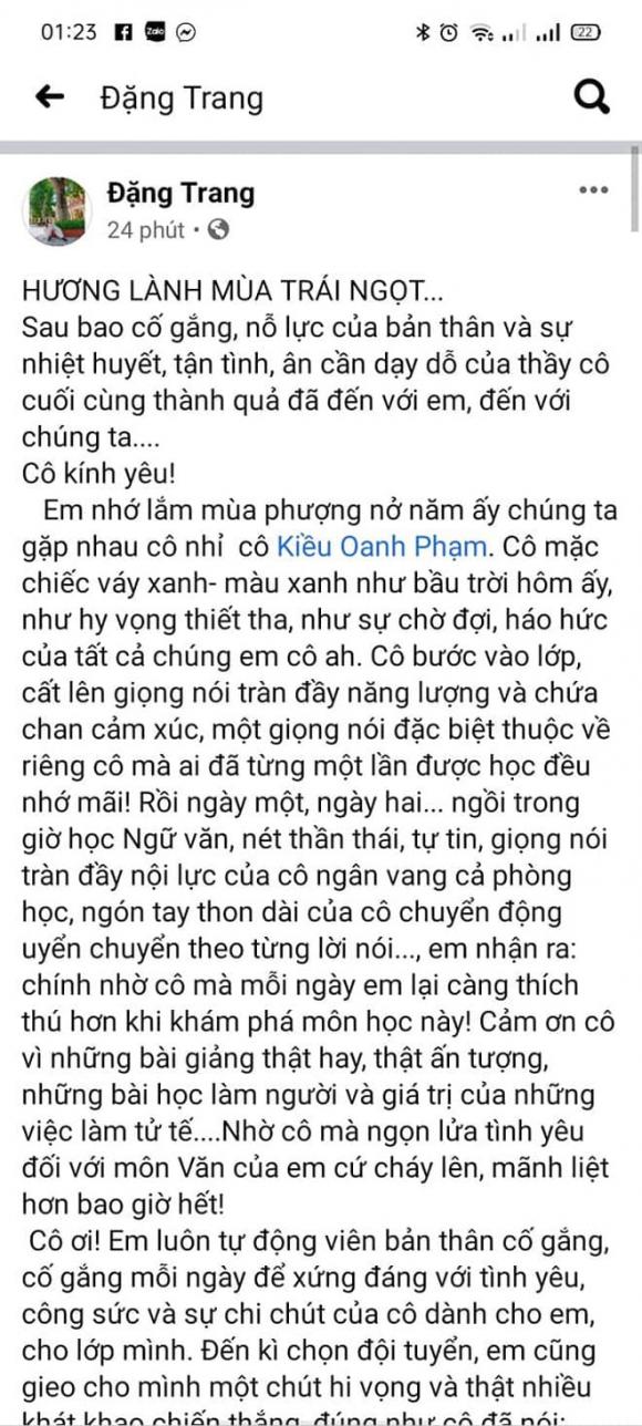 Nam Định, chuyên Văn, điểm 10 môn Văn