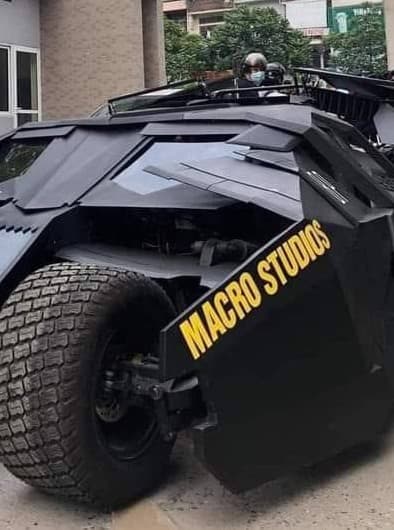xe độc lạ,  xe Batman, chụp ảnh kỉ yếu