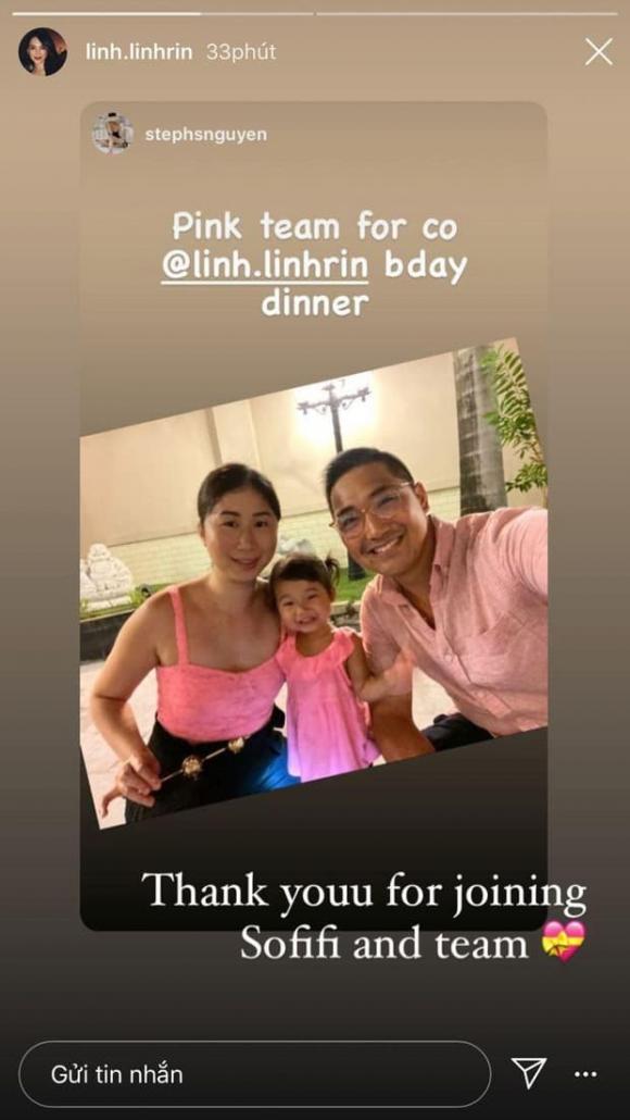 Linh Rin được Hà Tăng và hội chị em hào môn tặng quà nhiệt tình nhân dịp sinh nhật