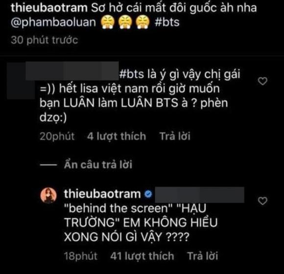 Thiều Bảo Trâm gay gắt đáp trả khi bị fan cuồng BTS chê 'phèn'