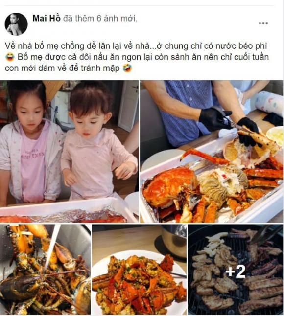 Mai Hồ, chồng Mai Hồ, bố mẹ chồng Mai Hồ