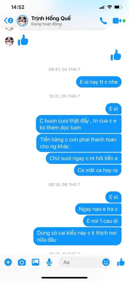 Hồng Quế, Hương Trần, vợ cũ Việt Anh