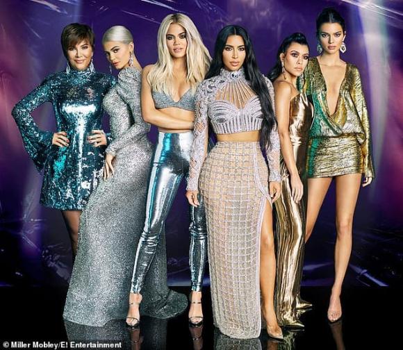 kim kardashian, Keeping Up With The Kardashians, show truyền hình thực tế, sao hollywood