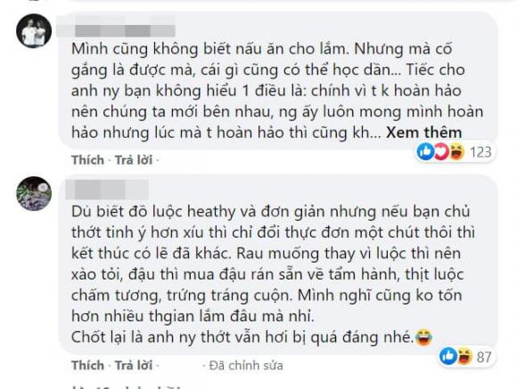 Dân mạng tranh cãi chuyện cô gái bị người yêu mắng vì nấu toàn đồ luộc khi ra mắt bố mẹ chồng tương lai
