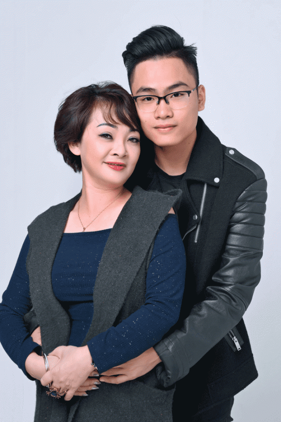 Nghệ sĩ hài trà my,con trai nghệ sĩ trà my,sao việt
