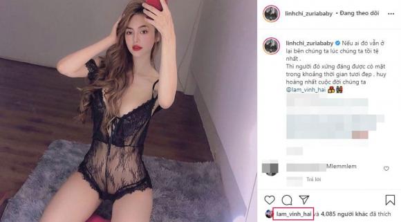 Từng 'dọa' bỏ nhà đi nhưng Linh Chi vẫn đăng loạt ảnh sexy khi mặc váy ngủ, Lâm Vinh Hải phản ứng thế nào?