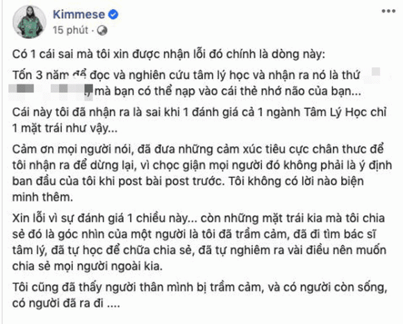 rapper Kimmese, sao Việt