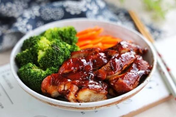 đùi gà sốt Teriyaki, đùi gà sốt, món ngon hàng ngày
