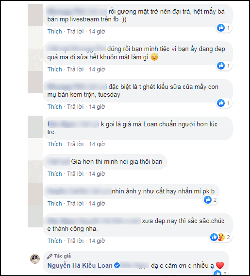 á hậu Kiều Loan, sao Việt